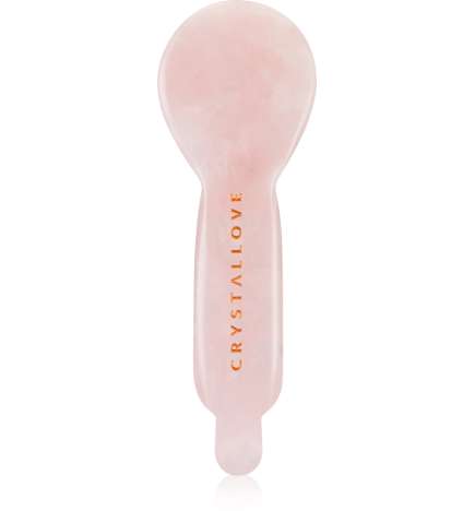 Rose Quartz Spoon Eye Gua Sha