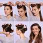 Hair Heatless blowout curling rods