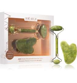 Jade Facial Roller And Gua Sha Tool
