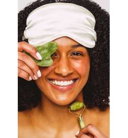 Jade Facial Roller And Gua Sha Tool