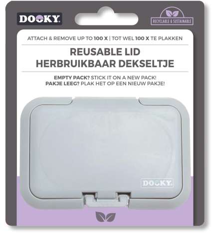 Reusable Lid Grey Card