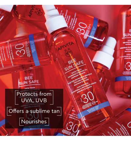Bee Sun Safe Satin Touch Oil SPF30