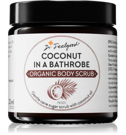Organic Coconut in a Bathrobe