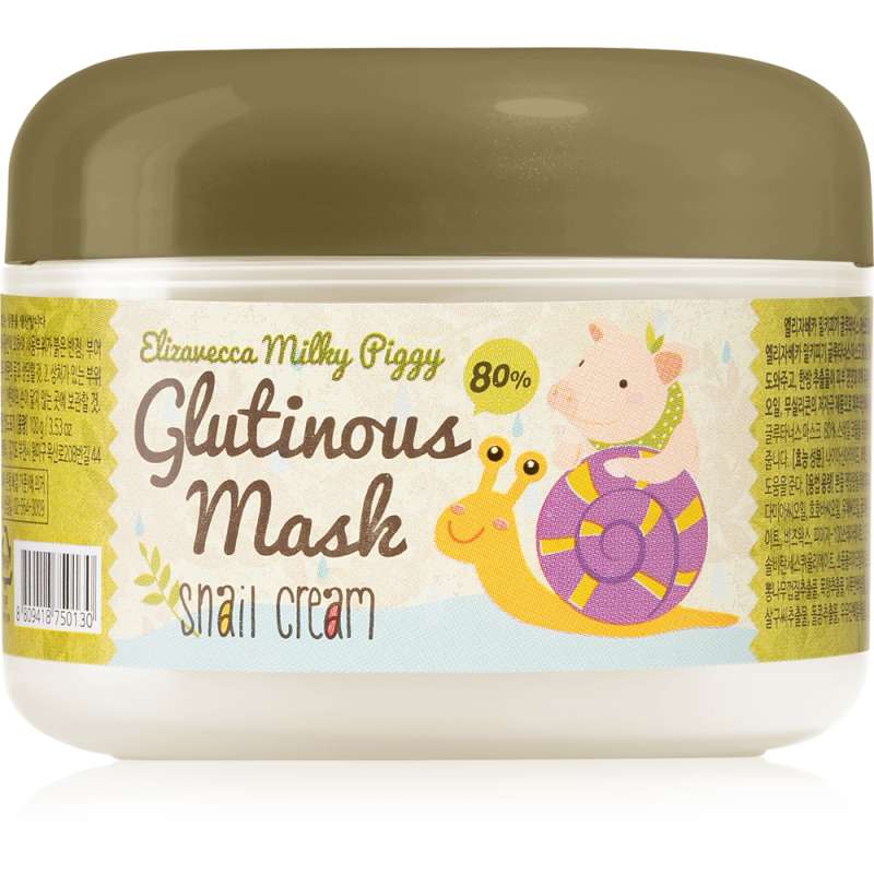 Milky Piggy Glutinous Mask 80% Snail Cream