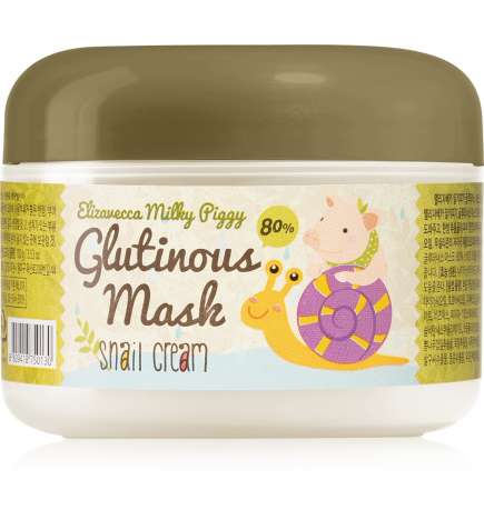 Milky Piggy Glutinous Mask 80% Snail Cream