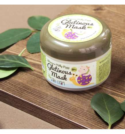 Milky Piggy Glutinous Mask 80% Snail Cream