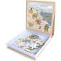 Magnetic Game Dino Beach Puzzle