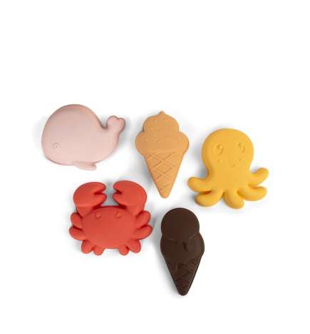 Silicone Sand Toys Peach Mix