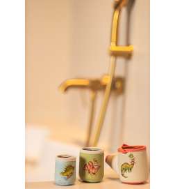 Neoprene Bath Toys Dino Activity Cups