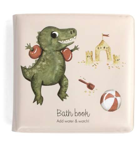 Bath Book Dino Beach
