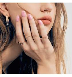 Gel Nail Sticker N Cream Pink