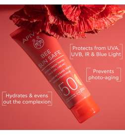 Bee Sun Safe Hydra Face Tinted Gel-Cream SPF50