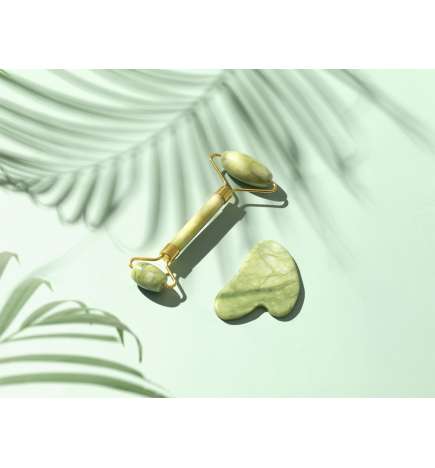 Luxurious Jade Crystal Roller
