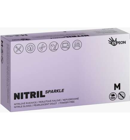 Nitril Sparkle Pearlescent Violet