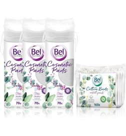 Face & Body Cosmetic Pads + Cotton Buds