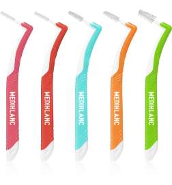 Interdental Pick-brush Angle