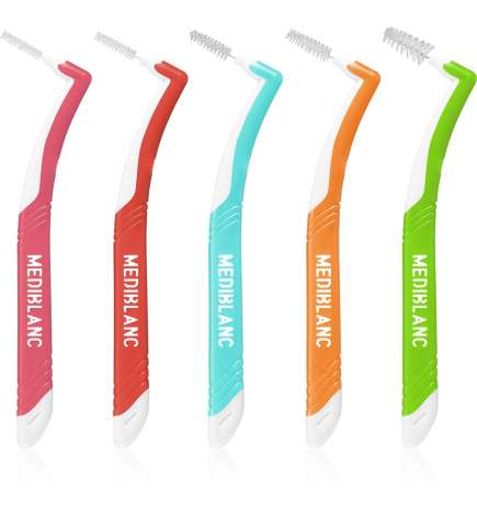 Interdental Pick-brush Angle