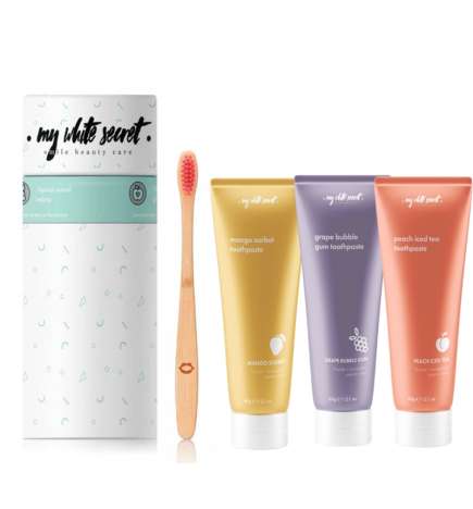 Gift Pack Fruits Toothpaste + Toothbrush