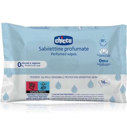 Perfumed Wipes 0m+