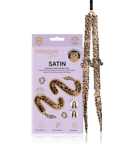 CoolCurl Satin Cheetah