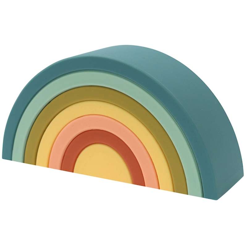 Silicone Rainbow Stacker