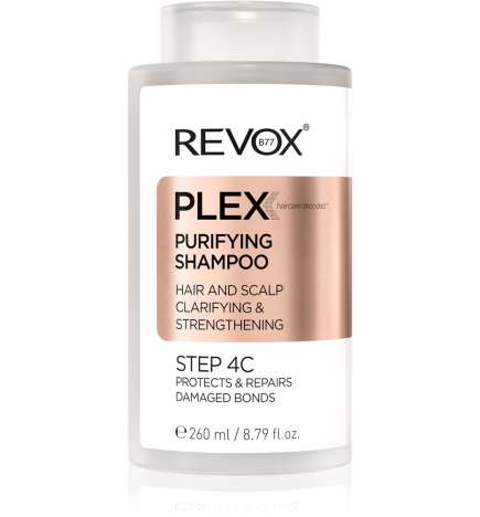 PLEX Purifying Shampoo. Step 4C