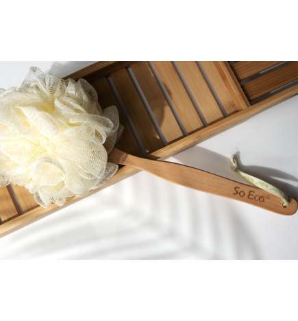 Long Handle Shower Pouf