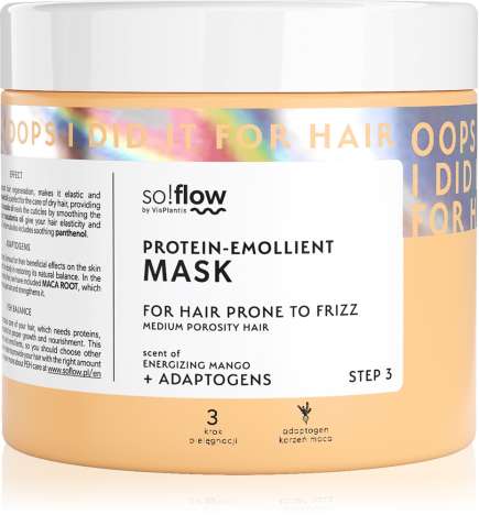Medium Porosity Hair Protein-Emollient Mask