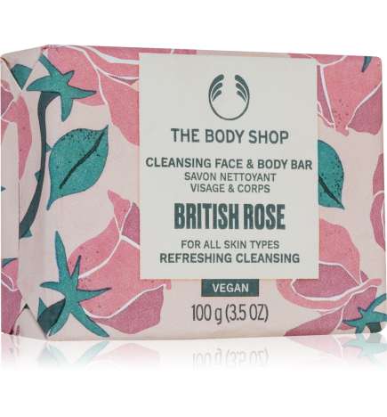 British Rose Cleansing Bar