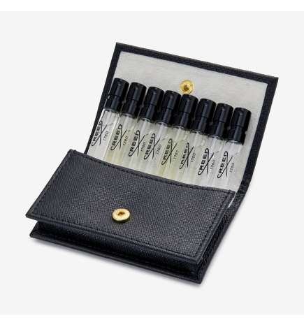 Leather Sample Wallet - Black