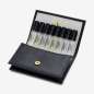 Leather Sample Wallet - Black Leather Sample Wallet - Black